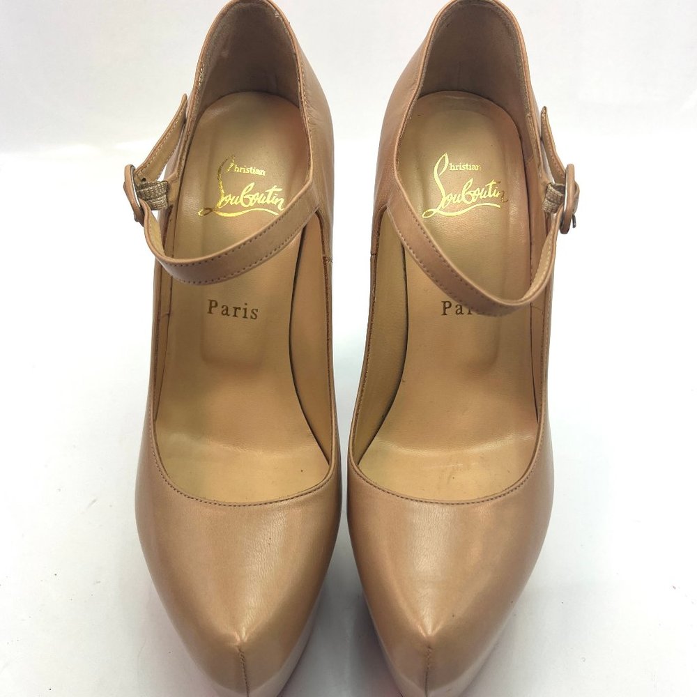 🌷❤️🔥FINAL SALE 🔥 FINAL PRICE🌷💥Christian Louboutin Lady Daf 160 Heels 37 - Picture 4 of 9